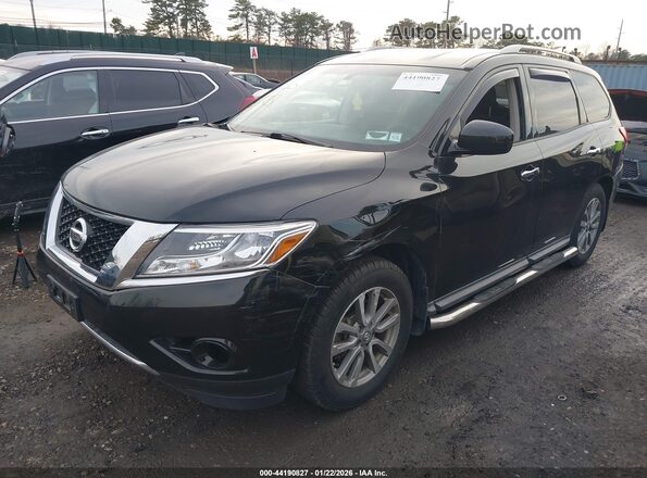 5N1AR2MMXGC645889 2016 NISSAN PATHFINDER Черный Передняя левая четверть