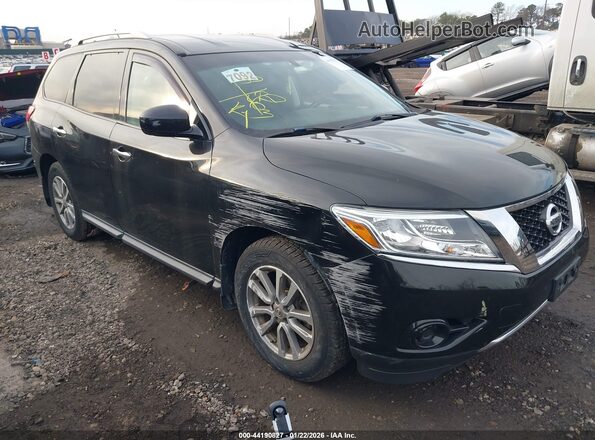 5N1AR2MMXGC645889 2016 NISSAN PATHFINDER Черный Передняя правая четверть
