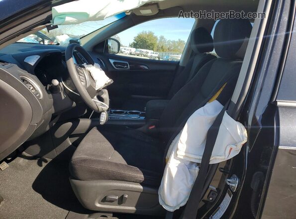 5N1AR2MN4GC608975 2016 NISSAN PATHFINDER Черный Вид салона спереди