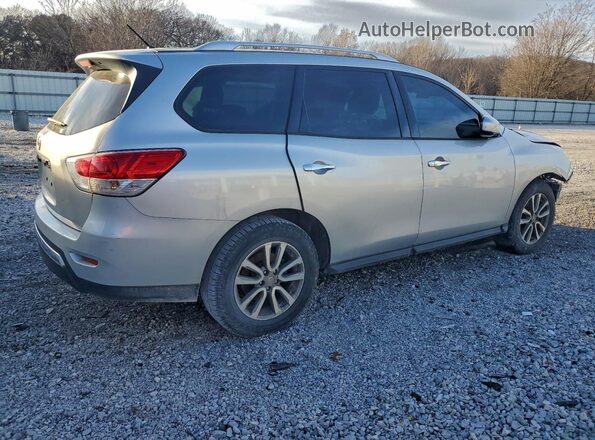 5N1AR2MN4GC615361 2016 NISSAN PATHFINDER Серебряный Задняя правая четверть