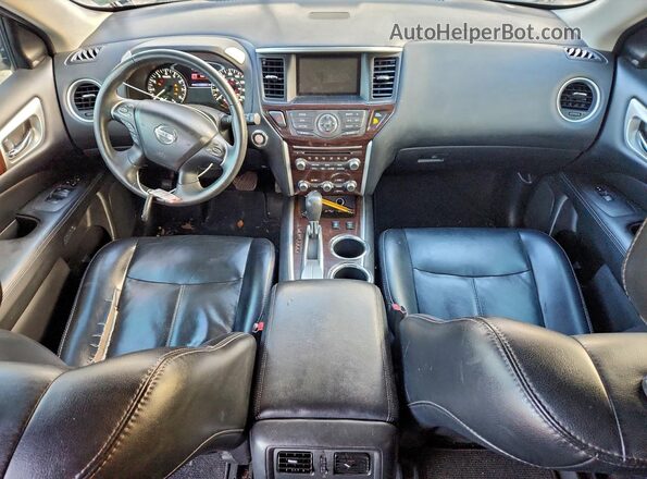5N1AR2MN9GC610978 2016 NISSAN PATHFINDER Угольный Вид панели приборов