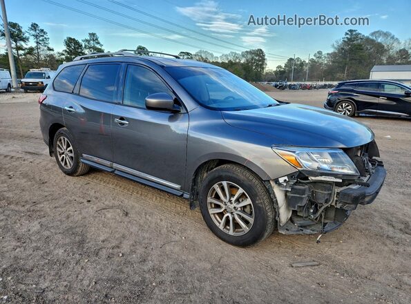5N1AR2MN9GC610978 2016 NISSAN PATHFINDER Угольный Передняя правая четверть