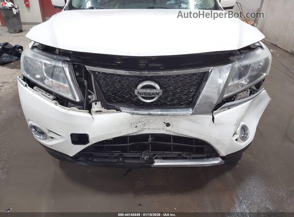 5N1AR2MN9GC632141 2016 NISSAN PATHFINDER Белый Вид спереди