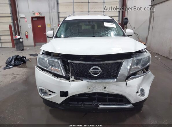 5N1AR2MN9GC632141 2016 NISSAN PATHFINDER Белый Вид щитка приборов