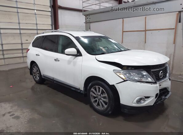 5N1AR2MN9GC632141 2016 NISSAN PATHFINDER Белый Передняя правая четверть
