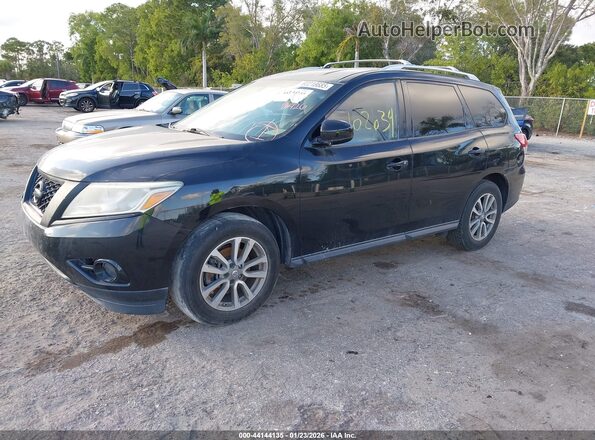 5N1AR2MN9GC660876 2016 NISSAN PATHFINDER Black Przód lewy