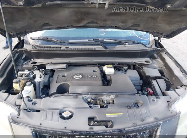 5N1AR2MN9GC660876 2016 NISSAN PATHFINDER Black Widok z tyłu