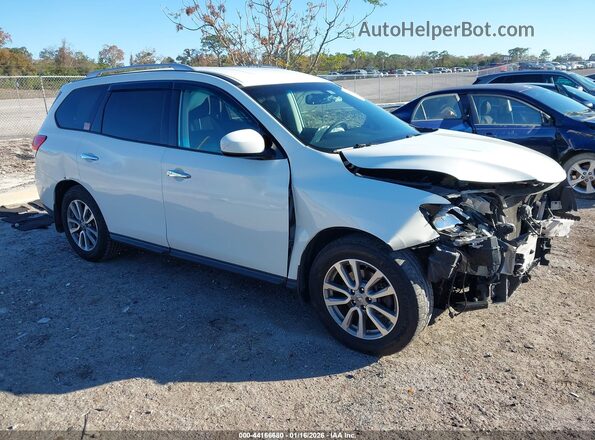 5N1AR2MNXGC652219 2016 NISSAN PATHFINDER Белый Передняя правая четверть