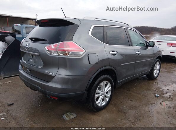 5N1AT2MV0GC802078 2016 NISSAN ROGUE Gray Задня права чверть