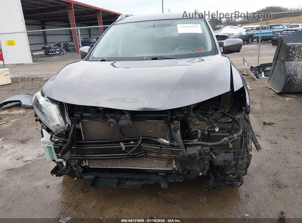 5N1AT2MV0GC802078 2016 NISSAN ROGUE Gray Вид задньої частини салону