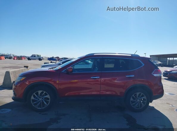 5N1AT2MV2GC759718 2016 NISSAN ROGUE Burgundy Панорамний вид салону 360°