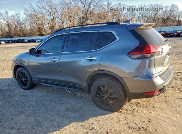 5N1AT2MVXJC725131 2018 NISSAN ROGUE Gray Trasero izquierdo