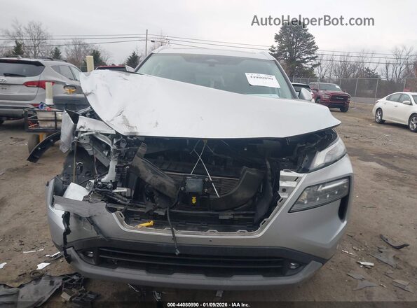 5N1AT3CA2MC764742 2021 NISSAN ROGUE Серебряный Вид щитка приборов
