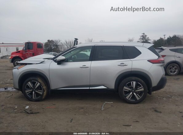 5N1AT3CA2MC764742 2021 NISSAN ROGUE Серебряный Панорамный вид салона 360°