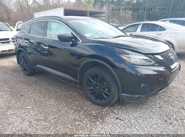 5N1AZ2BJ1PC133351 2023 NISSAN MURANO Black Przód prawy