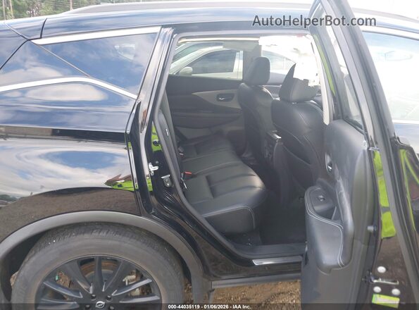 5N1AZ2BJ1PC133351 2023 NISSAN MURANO Black Widok naklejki z numerem VIN