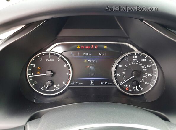5N1AZ2BS2PC116213 2023 NISSAN MURANO Black Vista del cuadro de instrumentos