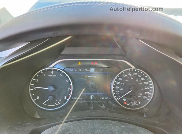 5N1AZ2CS2LN158295 2020 NISSAN MURANO Black ხელსაწყოთა პანელის ხედი