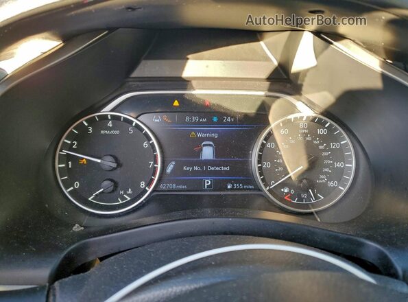 5N1AZ2CS5NC114161 2022 NISSAN MURANO Orange Սարքավորումների վահանակի տեսք