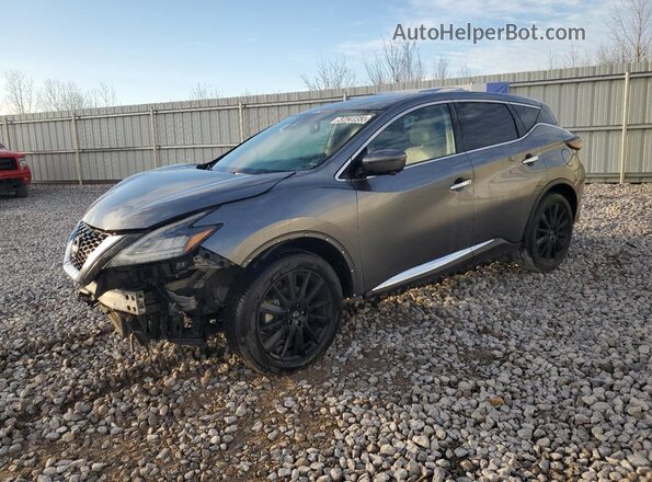 5N1AZ2CS5PC122327 2023 NISSAN MURANO Gray წინა მარცხენა ხედი სამი მეოთხედიდან