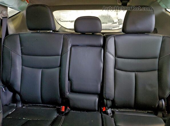 5N1AZ2CS7LN135871 2020 NISSAN MURANO Gray Вид задніх сидінь