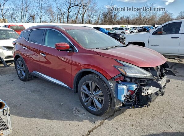 5N1AZ2DS1LN171358 2020 NISSAN MURANO Red Front right