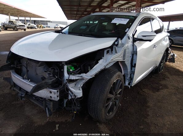 5N1AZ2DS5NC113624 2022 NISSAN MURANO Белый Передняя левая четверть