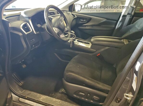 5N1AZ2MG7JN123033 2018 NISSAN MURANO Серый Вид салона спереди
