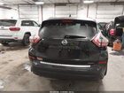 2018 Nissan Murano Sl Черный vin: 5N1AZ2MH2JN123322