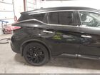 2018 Nissan Murano Sl Черный vin: 5N1AZ2MH2JN123322