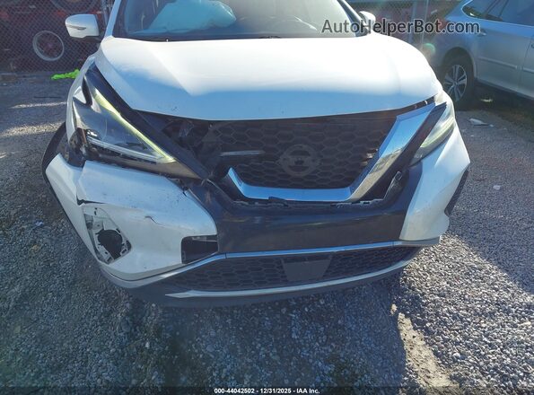 5N1AZ2MJ2KN136785 2019 NISSAN MURANO Белый Вид спереди