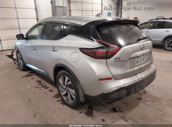 5N1AZ2MS7KN137990 2019 NISSAN MURANO Серебряный Задняя левая четверть