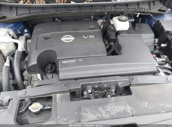 5N1AZ2MS7KN166020 2019 NISSAN MURANO Синий Вид сзади