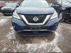 2019 Nissan Murano Sl Синий vin: 5N1AZ2MS7KN166020