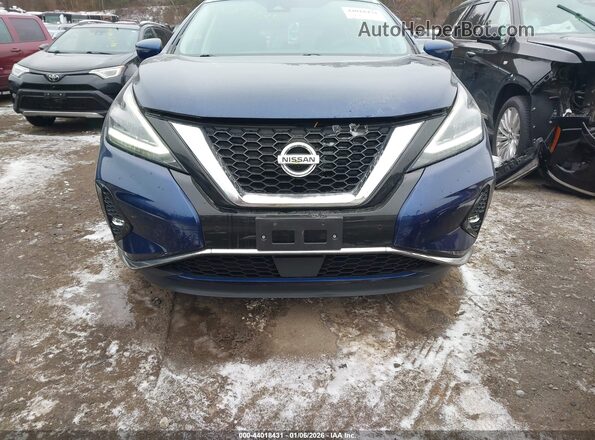 5N1AZ2MS7KN166020 2019 NISSAN MURANO Синий Вид задней части салона