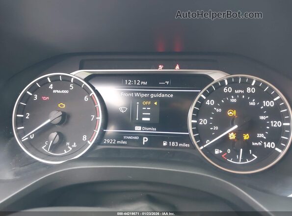 5N1BT3AA0SC851950 2025 NISSAN ROGUE White Вид задніх сидінь