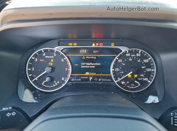 5N1BT3BA0TC690452 2026 NISSAN ROGUE Красный Вид щитка приборов