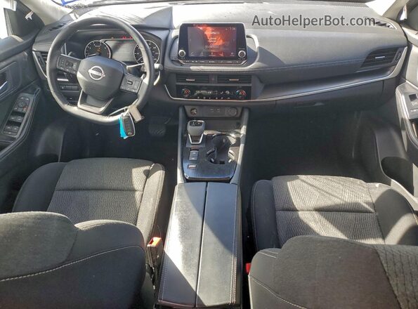5N1BT3BA4SC785515 2025 NISSAN ROGUE White Dashboard view