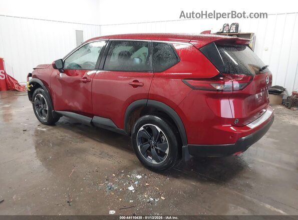 5N1BT3BB0TC697832 2026 NISSAN ROGUE Maroon უკანა მარცხენა