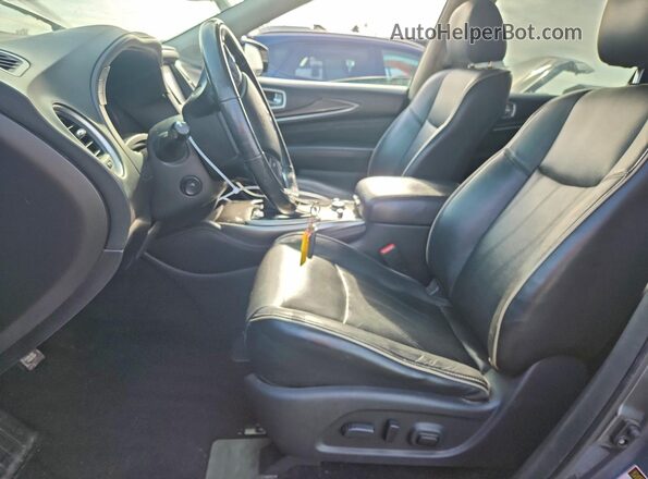 5N1DL0MM0KC513607 2019 INFINITI QX60 Серый Вид салона спереди