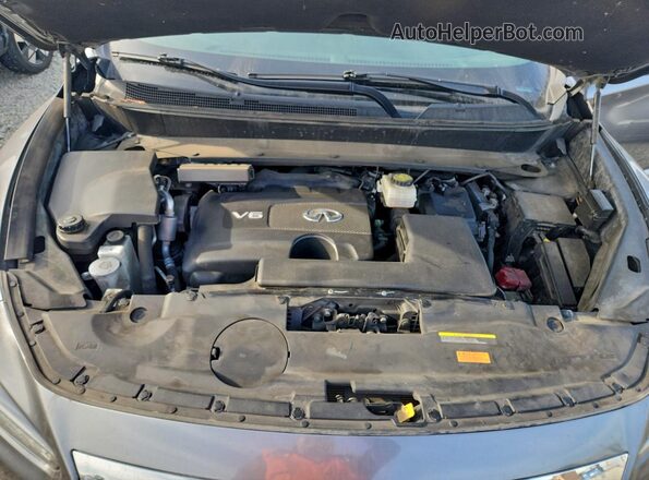 5N1DL0MM0KC513607 2019 INFINITI QX60 Серый Вид подкапотного пространства
