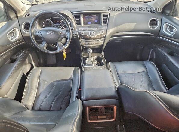 5N1DL0MM0KC513607 2019 INFINITI QX60 Серый Вид панели приборов