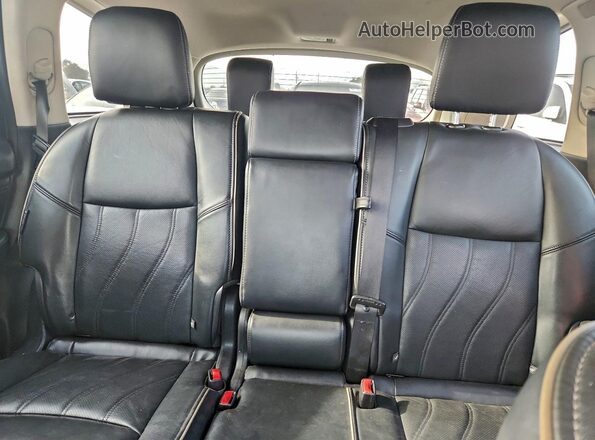5N1DL0MM0KC513607 2019 INFINITI QX60 Серый Вид задних сидений