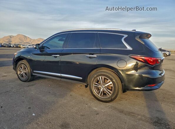5N1DL0MM2KC506643 2019 INFINITI QX60 Black Rear left