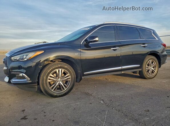 5N1DL0MM2KC506643 2019 INFINITI QX60 Black Front left