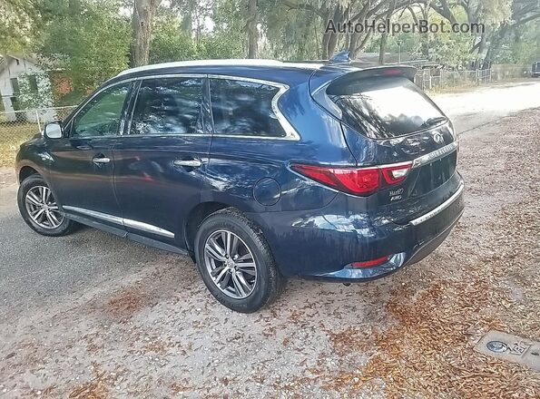 5N1DL0MM3LC511349 2020 INFINITI QX60 Blue Tył prawy