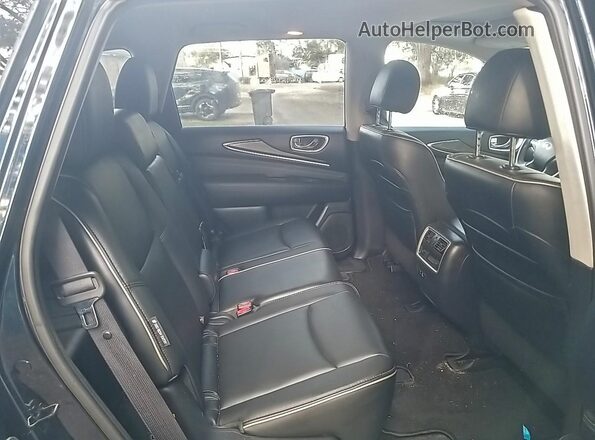 5N1DL0MM3LC511349 2020 INFINITI QX60 Blue Widok z tyłu