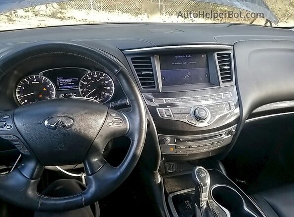 5N1DL0MM3LC511349 2020 INFINITI QX60 Blue Widok zestawu wskaźników