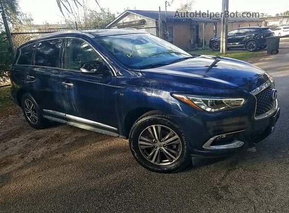 5N1DL0MM3LC511349 2020 INFINITI QX60 Blue Przód lewy