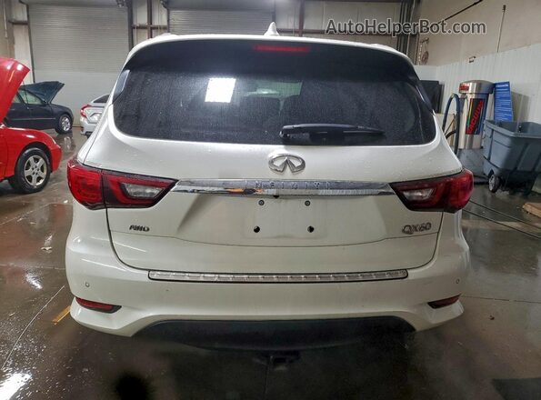 5N1DL0MM7KC555921 2019 INFINITI QX60 Белый Вид сзади
